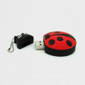 Unidad flash USB con forma de animal de mariquita